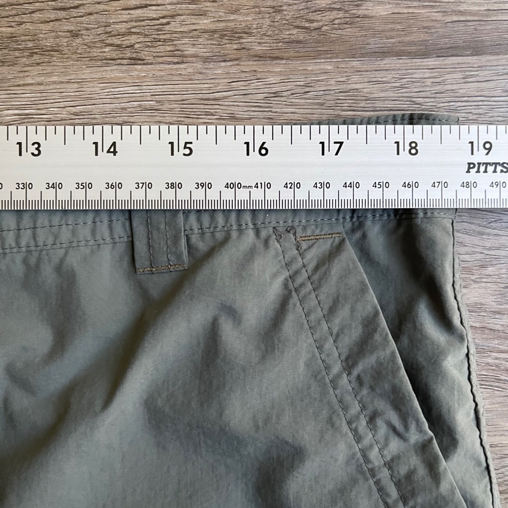 REI Co-op Cargo Hiking Pants Mens 40x32 Grey Sahara Nylon Outdoor Gorpcore - Picture 7 of 12